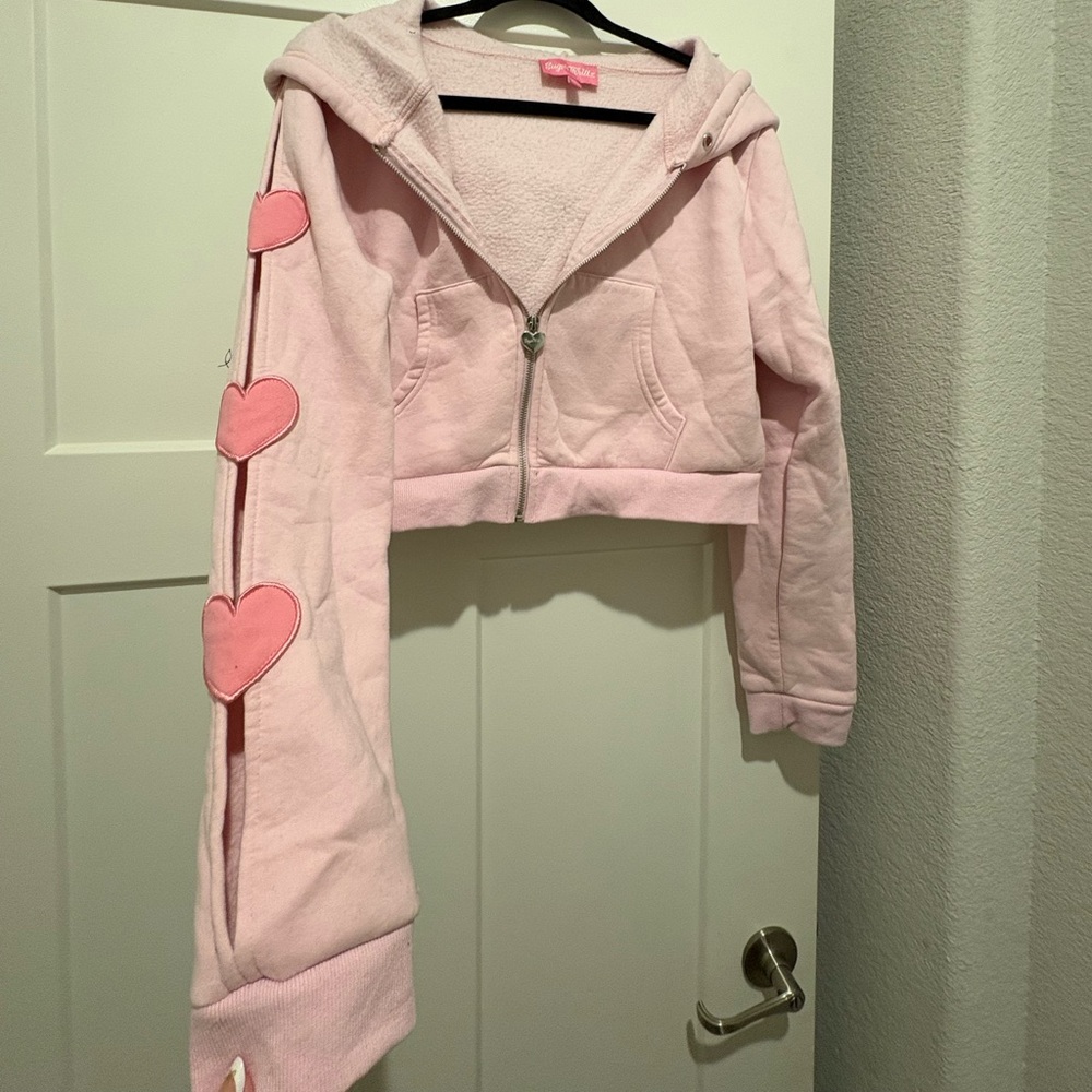 Crop sweatshirt sugar thrills